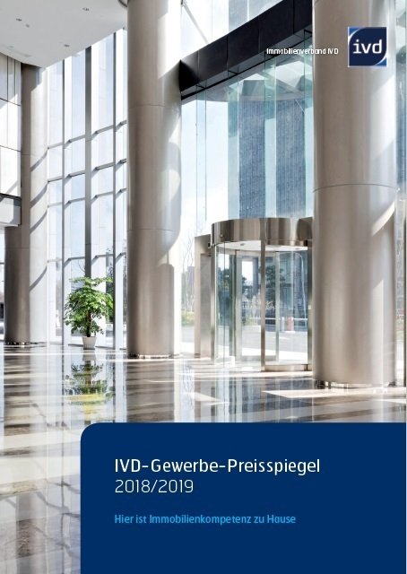 IVD Gewerbe-Preisspiegel 2018/2019