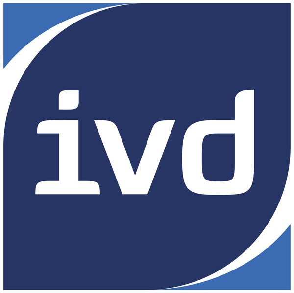 IVD-Logoaufkleber 30 x 30 cm, 5 Stück